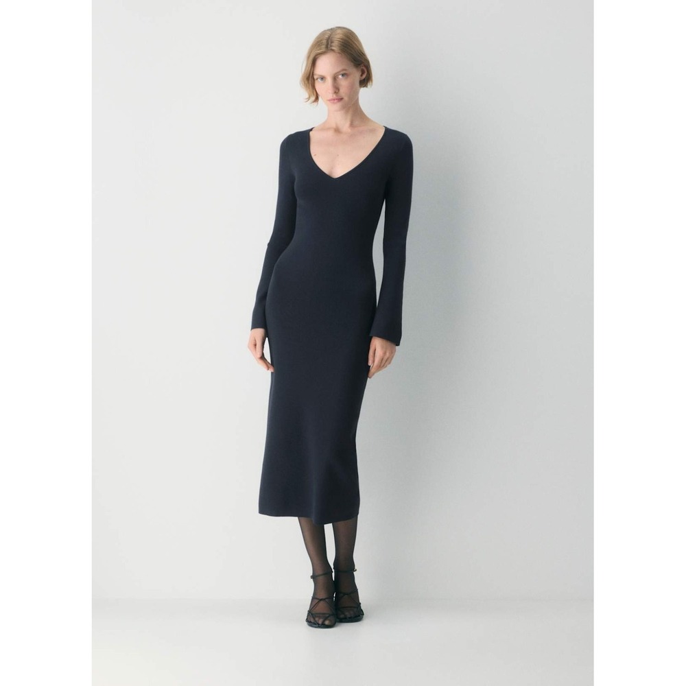 Wilfred‎ Aritzia Moore Midi Bodycon Longsleeve Dress